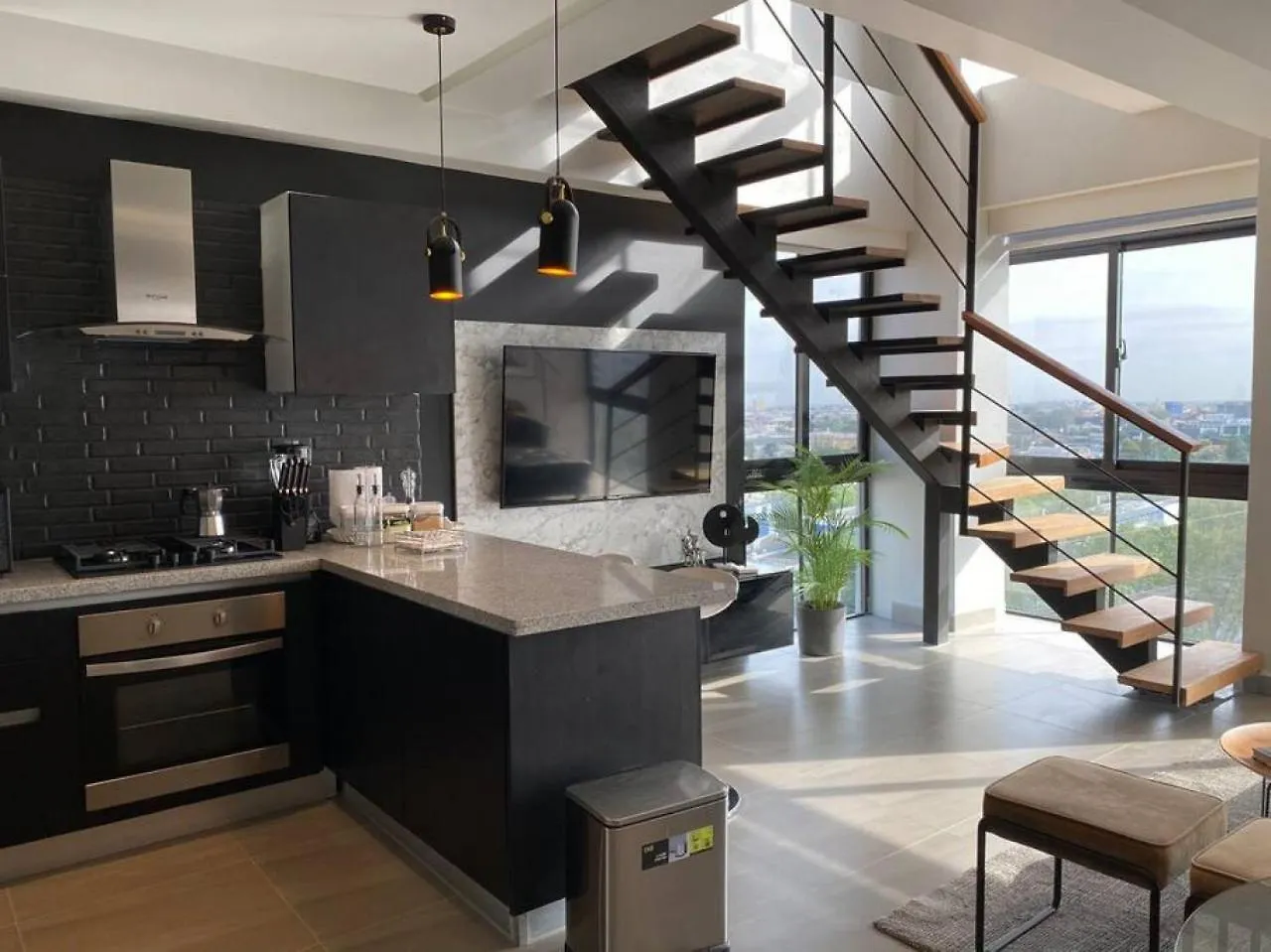 Апартаменты Rl603 Elegant Downtown Penthouse With Private Jacuzzi Санто-Доминго